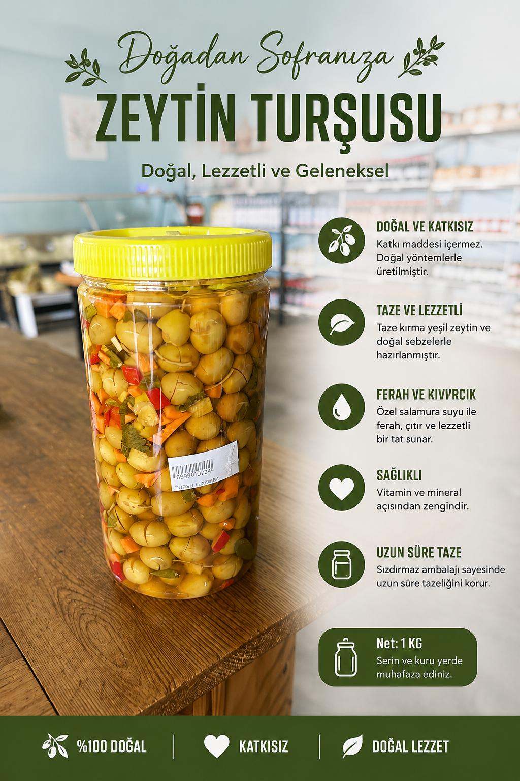 Zeytin Turşusu 1 kg