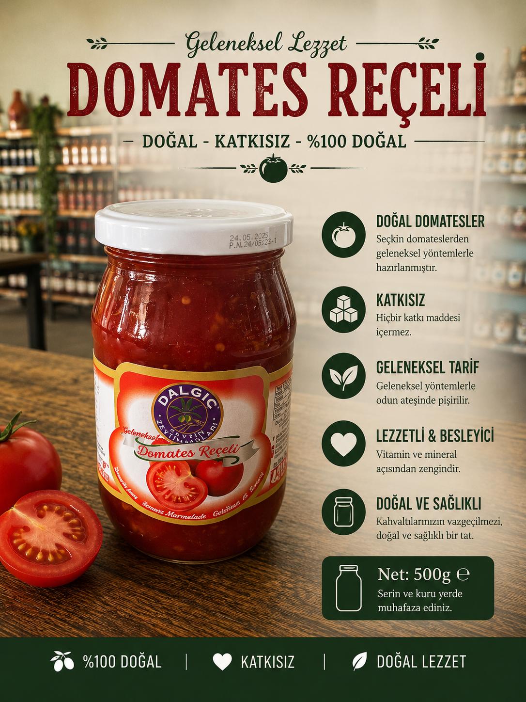 Dalgıç Domates Reçeli
