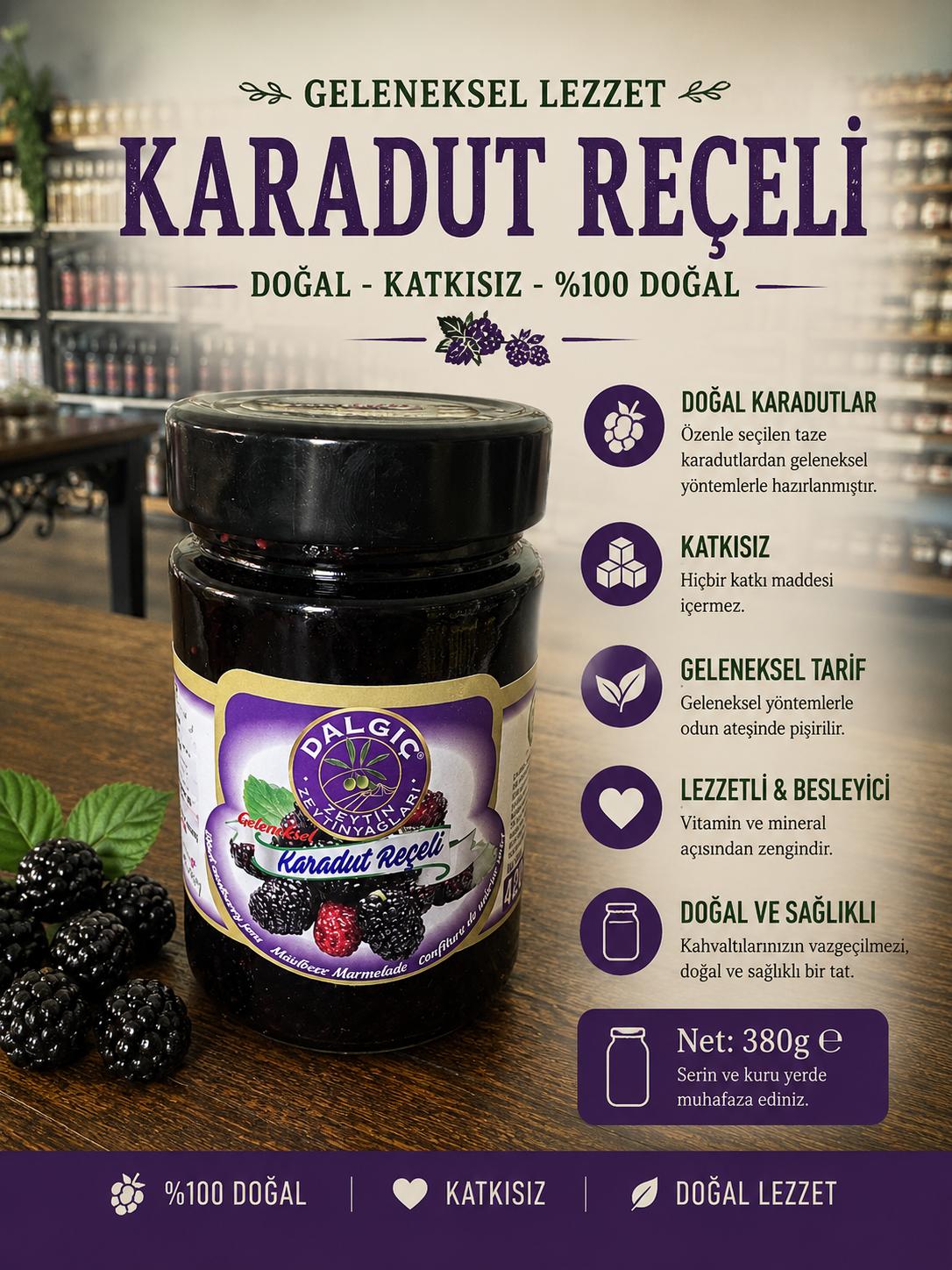 Dalgıç Karadut Reçeli
