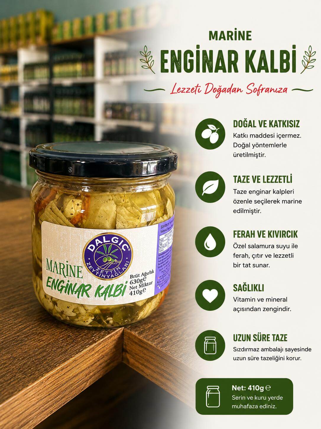Dalgıç Marine Enginar Kalbi