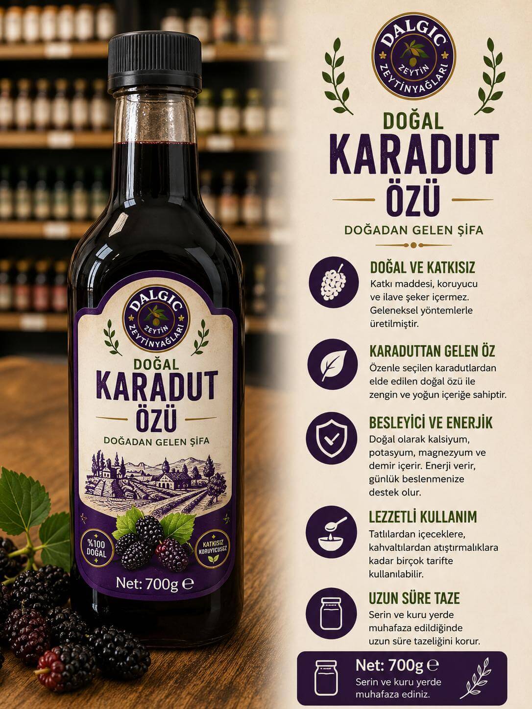 DALGIÇ KARADUT ÖZÜ