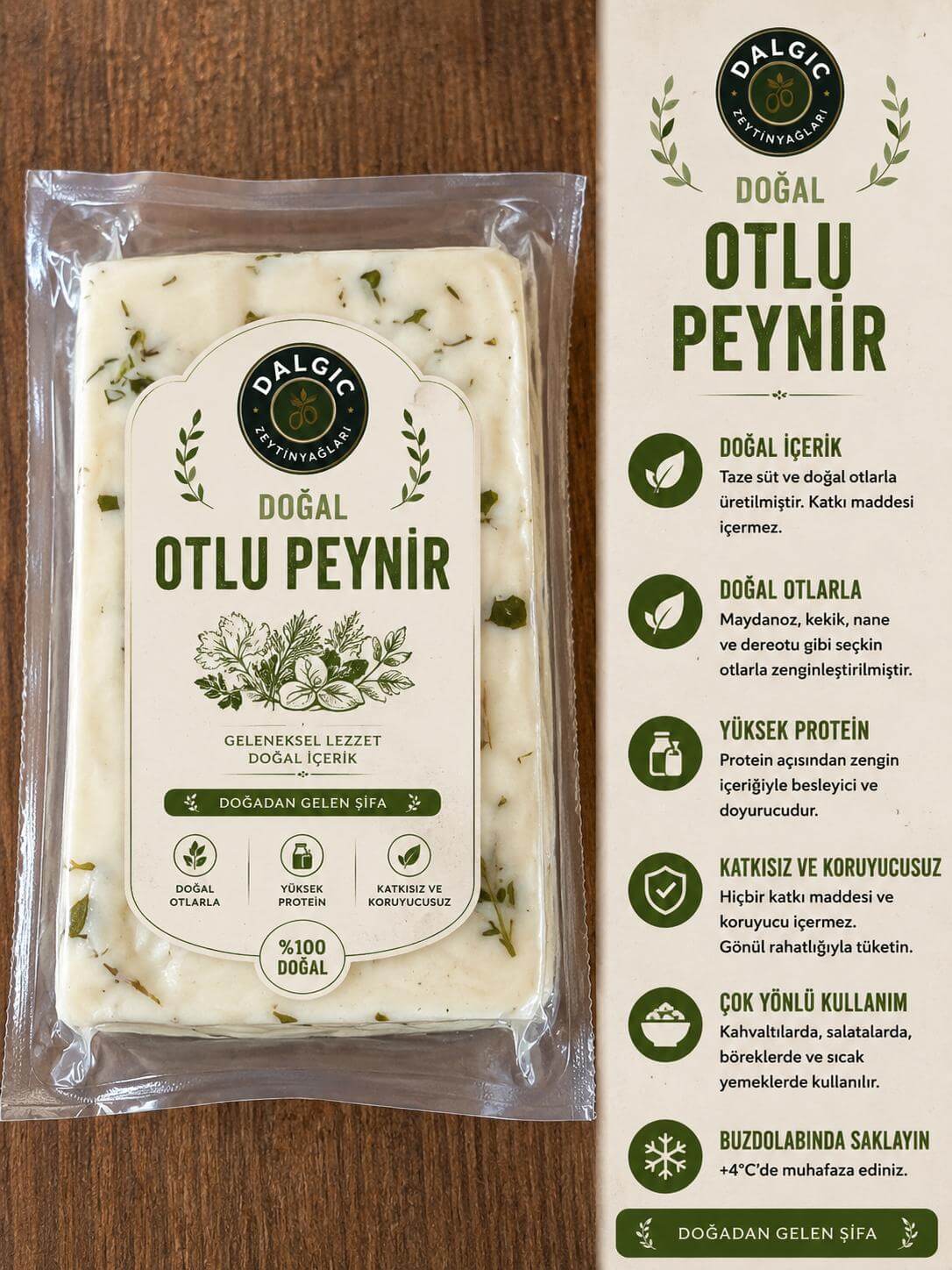 Dalgıç Ezine Otlu Peynir