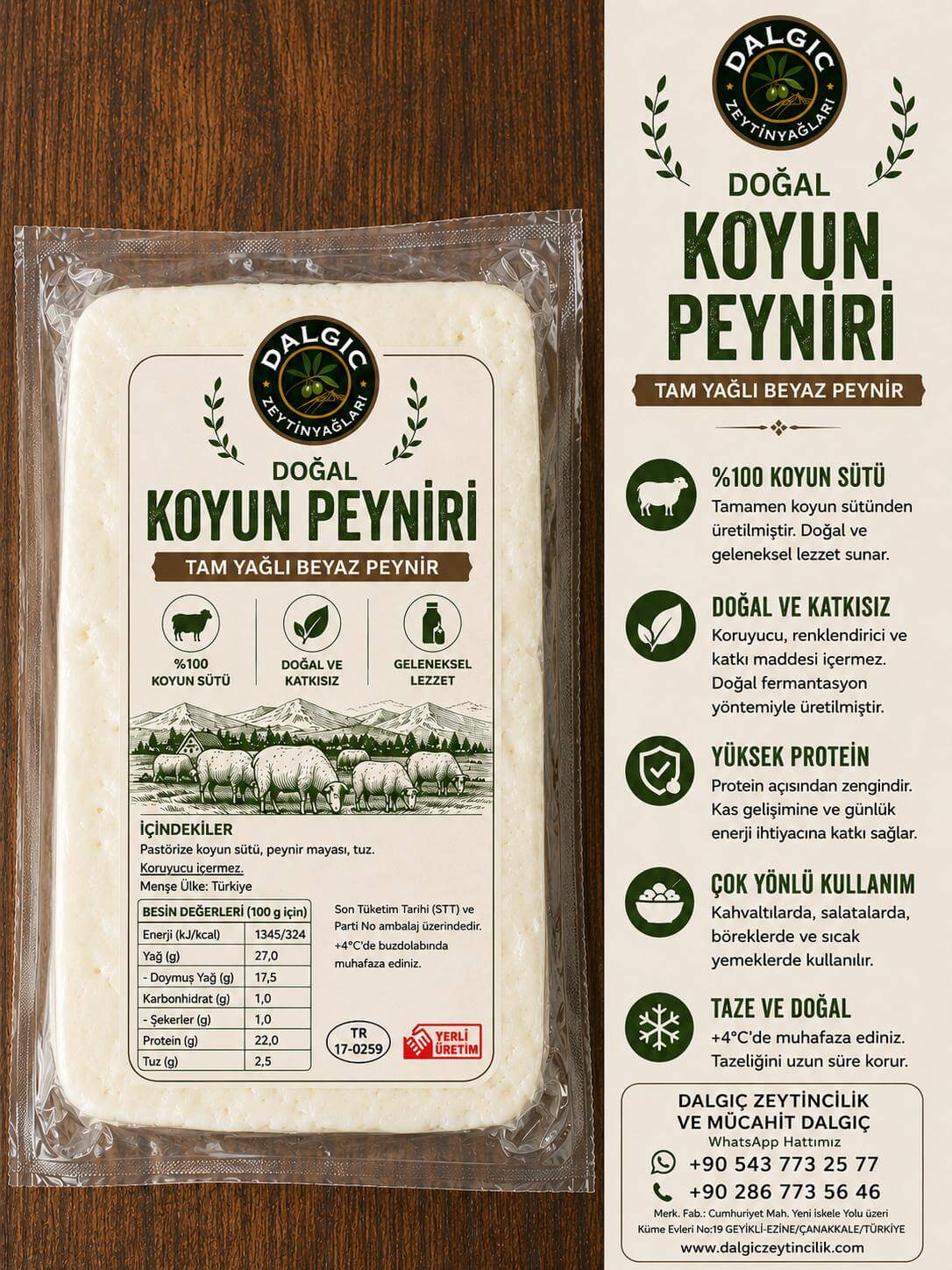 Dalgıç Ezine Koyun Peyniri