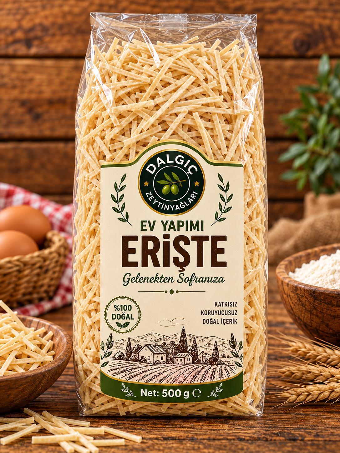 Ev Yapımı Erişte 500 Gr