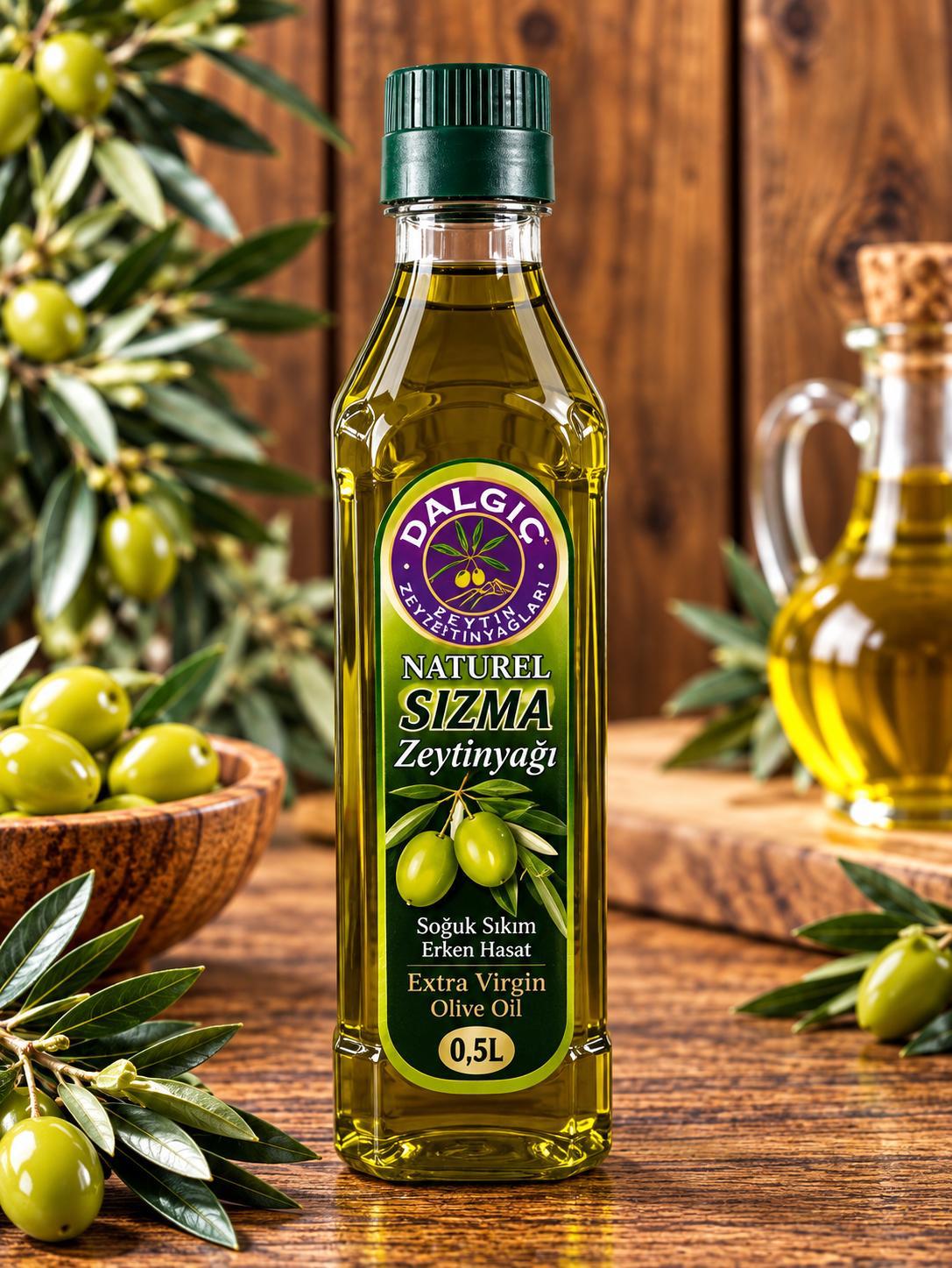 Naturel Sızma Zeytinyağı Pet 0,5 Lt